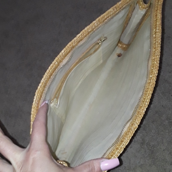 Vintage Wicker Bag By MCI A World Of Fine Handbags - Picture 4 of 6